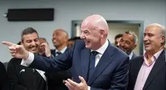 شیطنت اینفانتینو  پس از شکست ایران در فینال کافا!