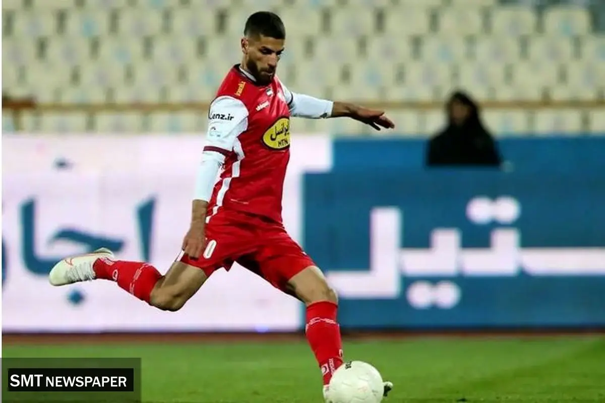 چشمان هافبک پرسپولیس گریان شد