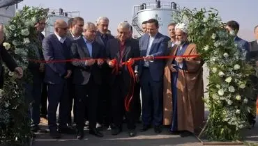 بهره‌برداری از پالایشگاه  سوان ارس با حضور وزیر اقتصاد
