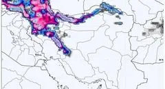 بارش‌های زمستانی در راه است؛ آغاز بارندگی گسترده از دوشنبه