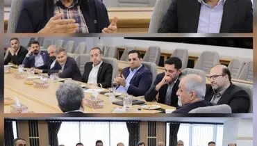 نشست مشترک انجمن فولاد و بورس کالا با محوریت مدیریت بازار فولاد

