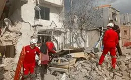 زمان رسیدن امدادگران هلال احمر به صحنه حمله هوایی