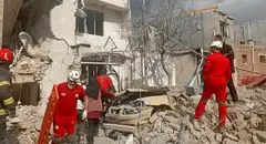 زمان رسیدن امدادگران هلال احمر به صحنه حمله هوایی