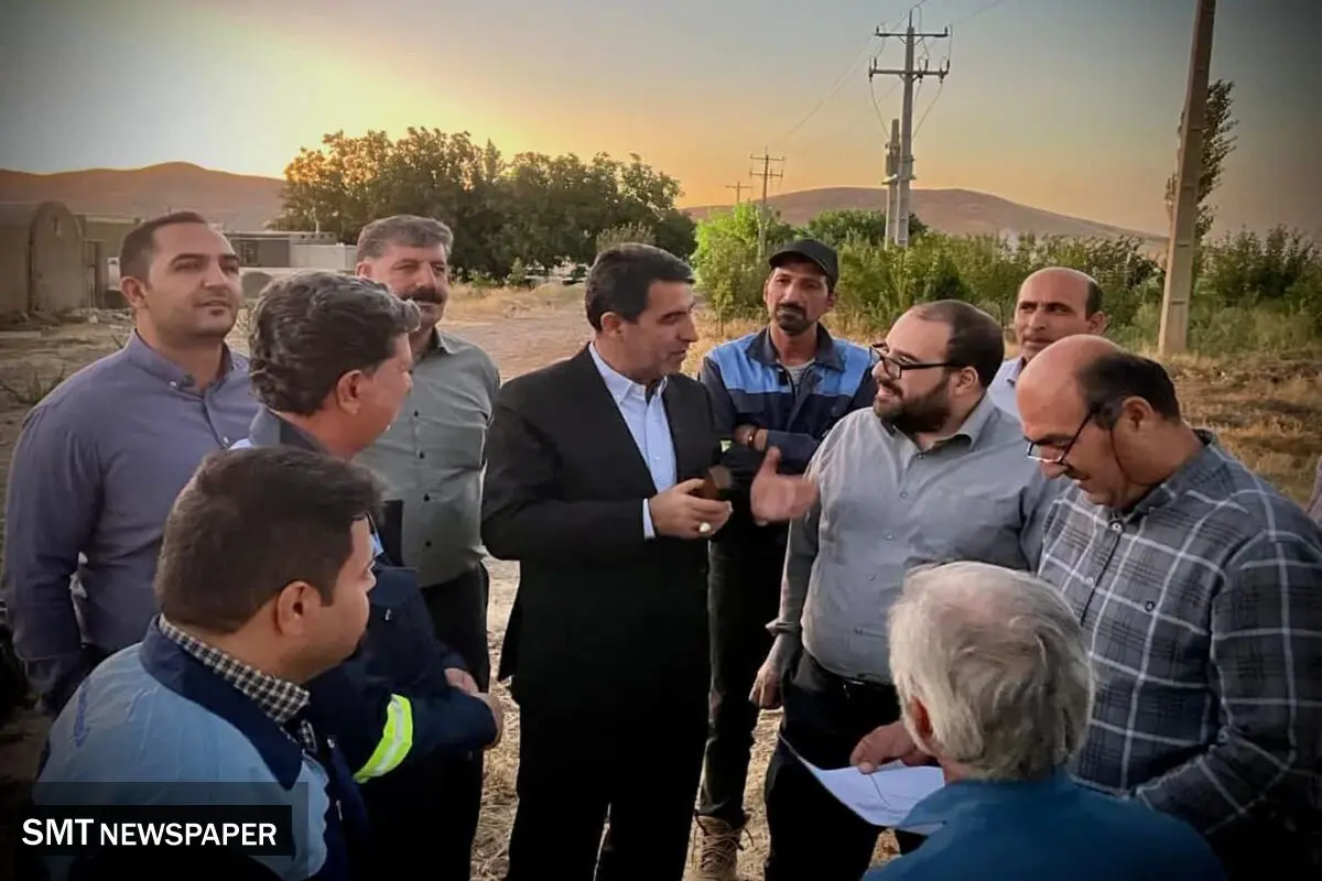 بازدید نماینده شهرستان قروه و مدیرعامل شرکت توسعه معدنی و صنعتی صبانور از پروژه بزرگ گلالی