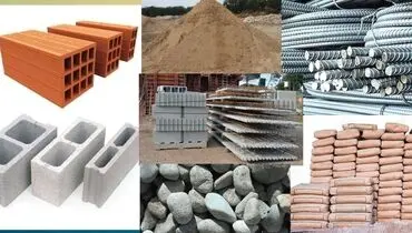 قیمت مصالح ساختمانی امروز سه‌شنبه ۴ آذر ۱۴۰۴ + جدول
