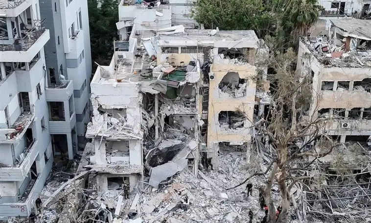 زخمی شدن بیش از 2700 صهیونیست در حملات موشکی ایران