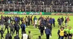 درگیری شدید ساپینتو و رحمتی پس از سوت پایان