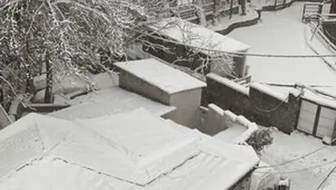 برف و باران در ۴ استان؛ انسداد ۹ محور