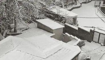 برف و باران در ۴ استان؛ انسداد ۹ محور
