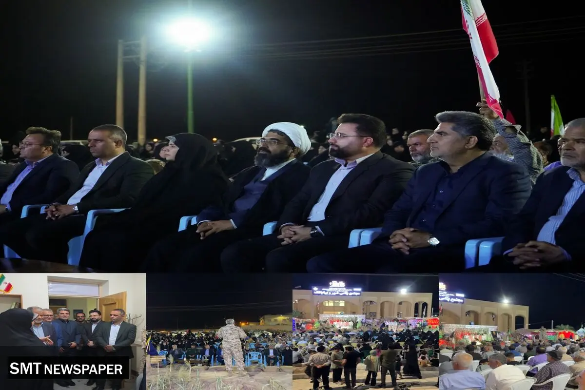 پایگاه مقاومت بسیج شهید امام خامنه‌ای (قدس‌سره) مجتمع پتاس خوروبیابانک افتتاح شد
