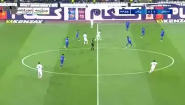 خلاصه بازی استقلال 1 - 0 پیکان 
