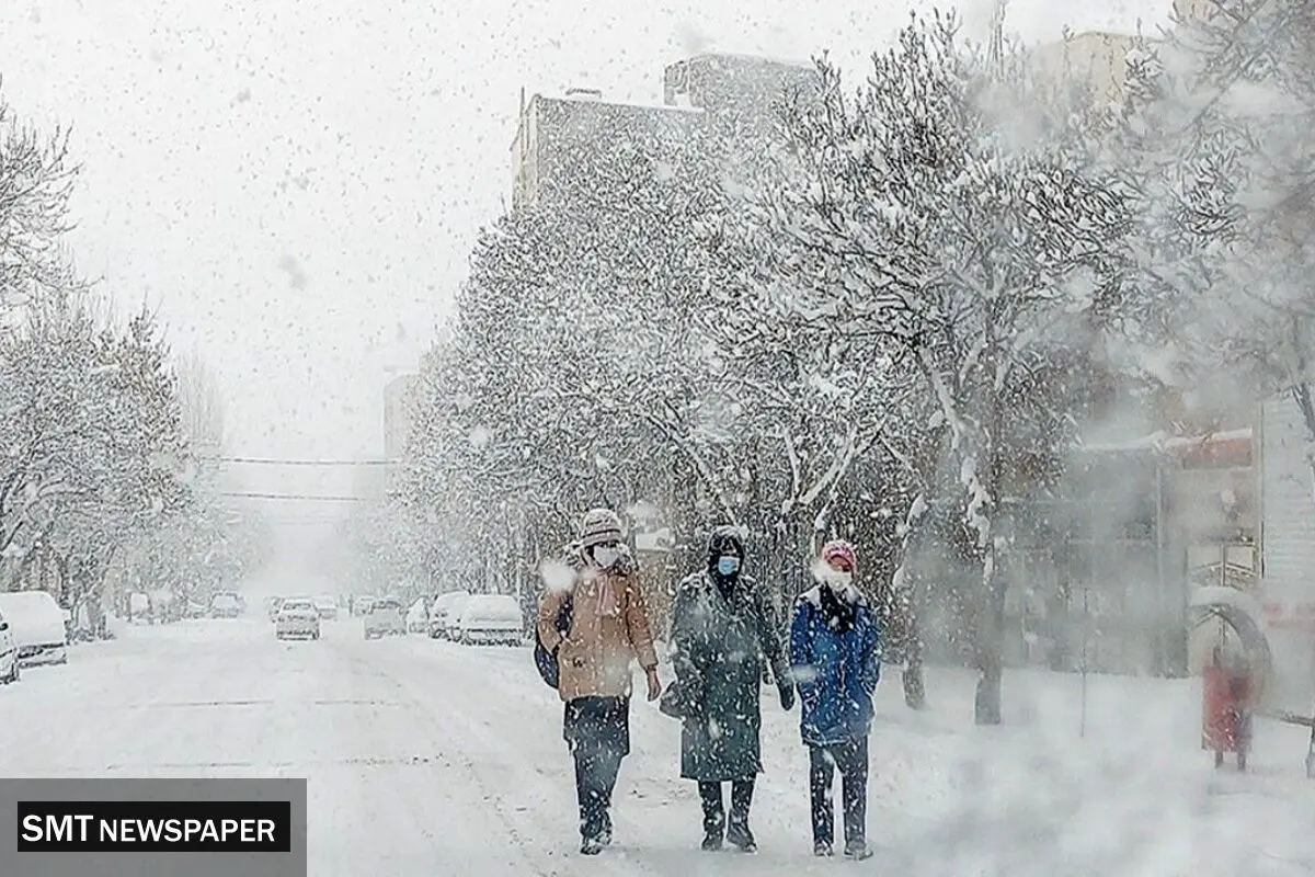 بارش برف سنگین از سه‌شنبه تا پنج‌شنبه ۲۷ آذر