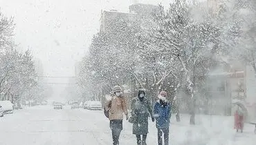 بارش برف سنگین از سه‌شنبه تا پنج‌شنبه ۲۷ آذر