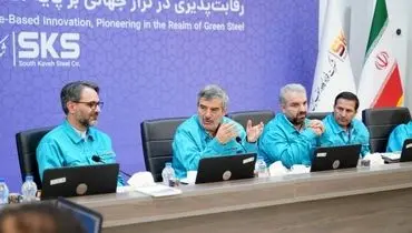 فولاد کاوه جنوب کیش نماد اقتصاد مقاومتی در کشور