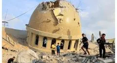 اسرائیل ۱۱۶۰ مسجد و ۴۰ قبرستان در غزه را تخریب کرد