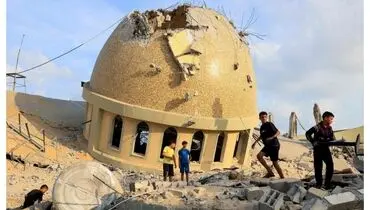 اسرائیل ۱۱۶۰ مسجد و ۴۰ قبرستان در غزه را تخریب کرد