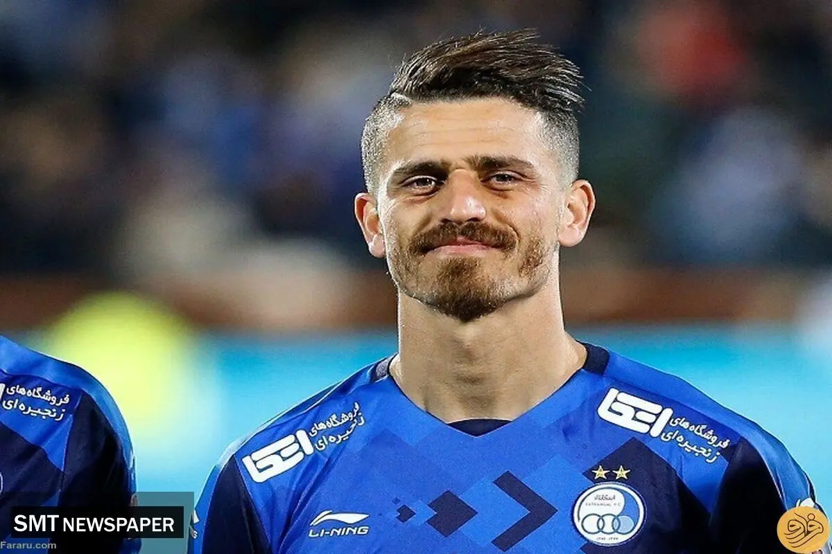 وریا غفوری همراه استقلال در سفر به اردن