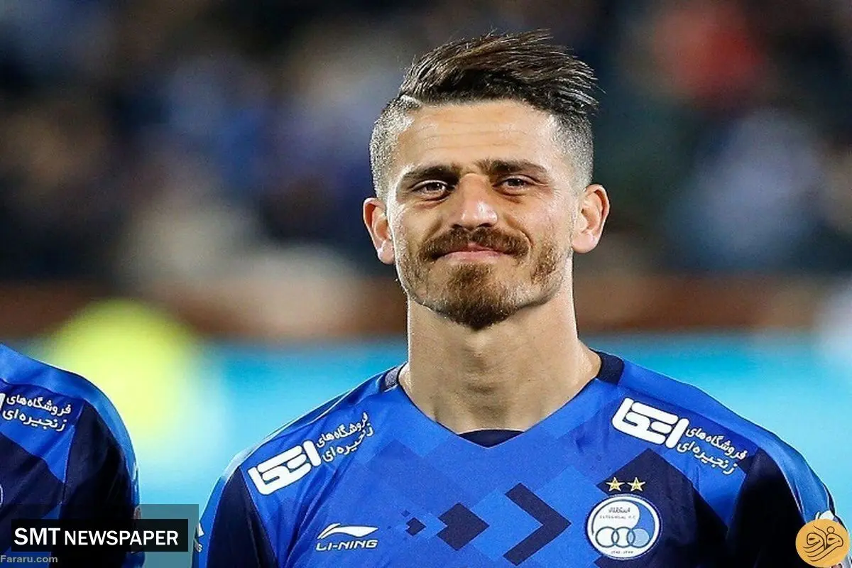 وریا غفوری همراه استقلال در سفر به اردن