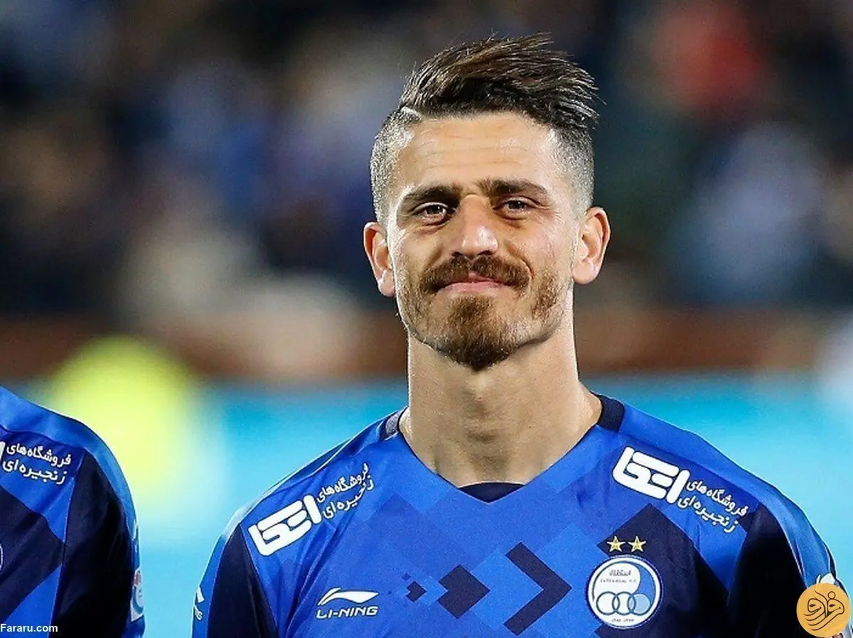 وریا غفوری همراه استقلال در سفر به اردن