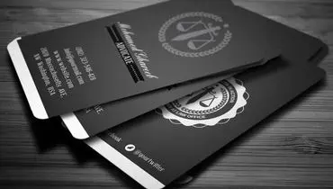 بهترین رنگ برای ست سربرگ و کارت ویزیت وکالت + نمونه