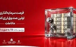 فرصت سرمایه گذاری و کسب درآمد ارزی در صندوق ارزی مانا ملت با ضمانت نقدشوندگی بانک ملت