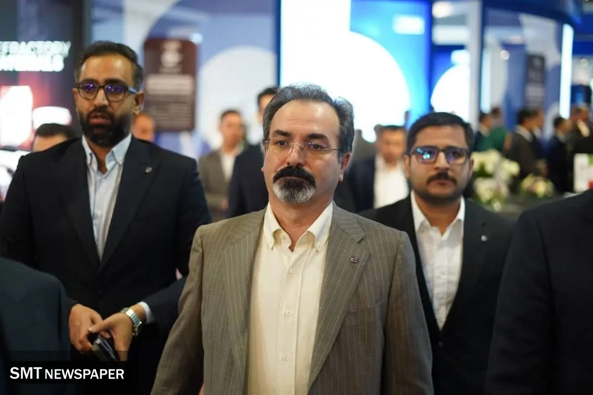 بازدید مدیرعامل هلدینگ صباانرژی از نمایشگاه و سمپوزیوم فولاد ۱۴۰۵
