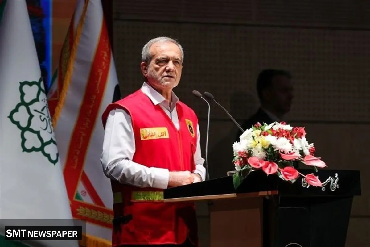 پزشکیان: ملت ایران به زانو در نمی‌آید