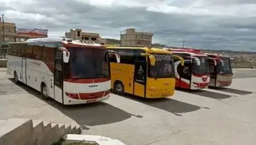 بازگشت راحت‌تر زائران اربعین؛ ۵۰۰ اتوبوس در مسیر خدمت
