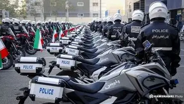 افزایش حضور موتورسواران راهور در مسیرهای پرترافیک