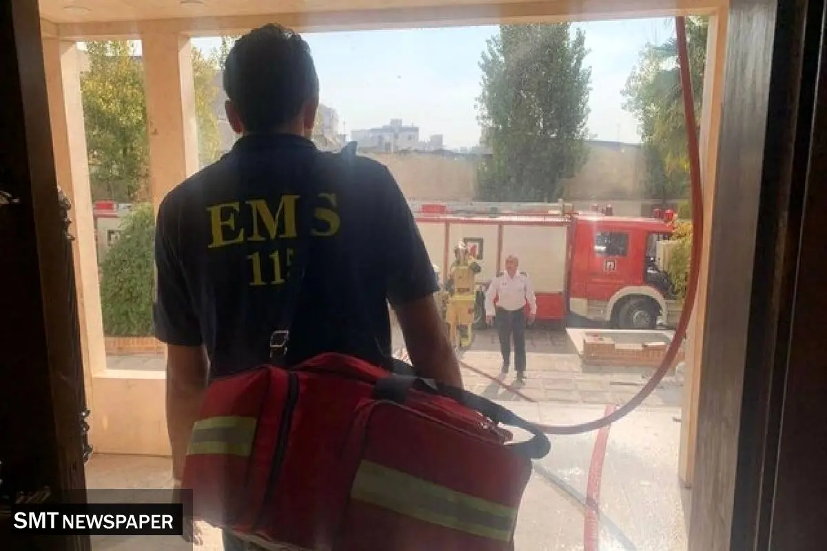 آتش در برج مسکونی تیموری؛ تخلیه اضطراری ساکنان