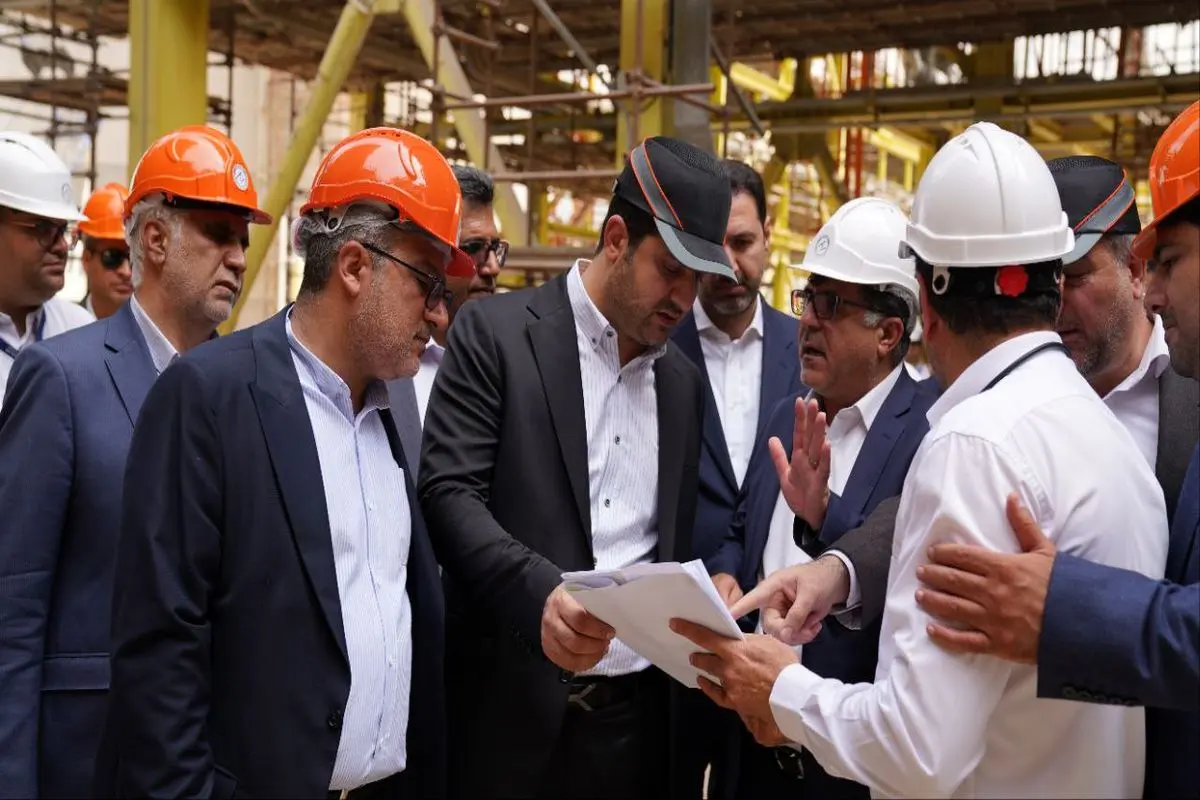 بازدید میدانی مدیرعامل موسسه صندوق ذخیره فرهنگیان از پتروشیمیهای هلدینگ پتروفرهنگ