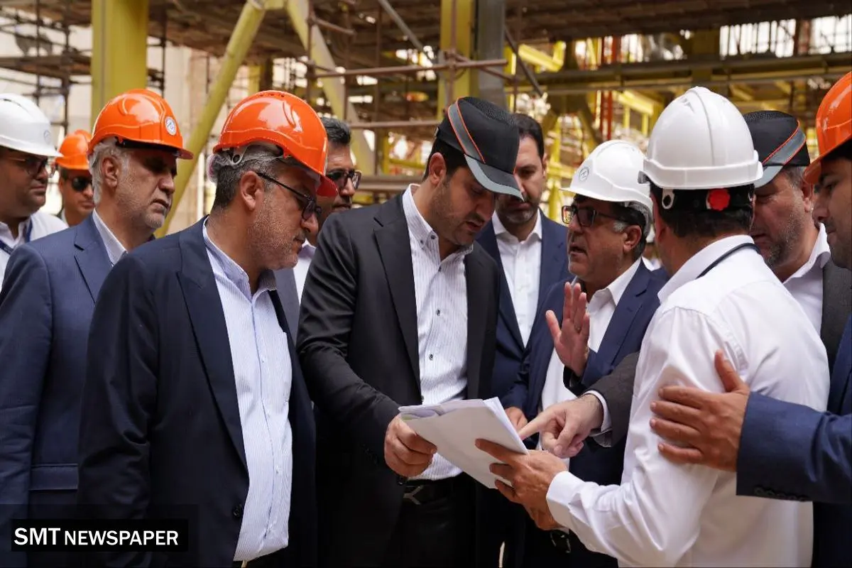 بازدید میدانی مدیرعامل موسسه صندوق ذخیره فرهنگیان از پتروشیمیهای هلدینگ پتروفرهنگ