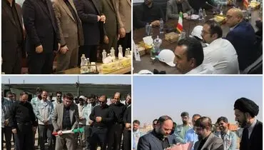 خلاصه‌ای از حضور رئیس گروه اقتصادی دفتر مقام معظم رهبری و عضو مجمع تشخیص مصلحت نظام و جمعی از مسئولین در شرکت فولاد ارفع