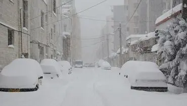 برف سنگین آذربایجان‌غربی را سفیدپوش کرد