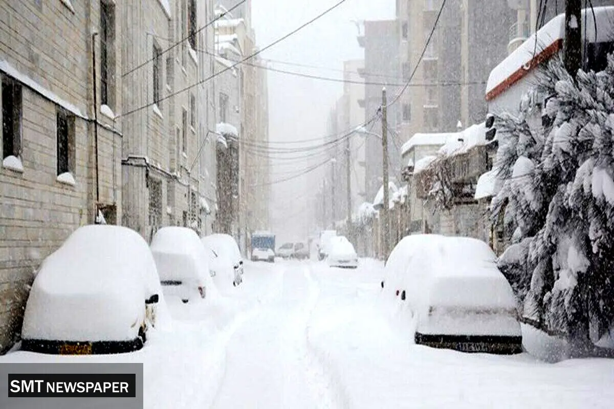 برف سنگین آذربایجان‌غربی را سفیدپوش کرد