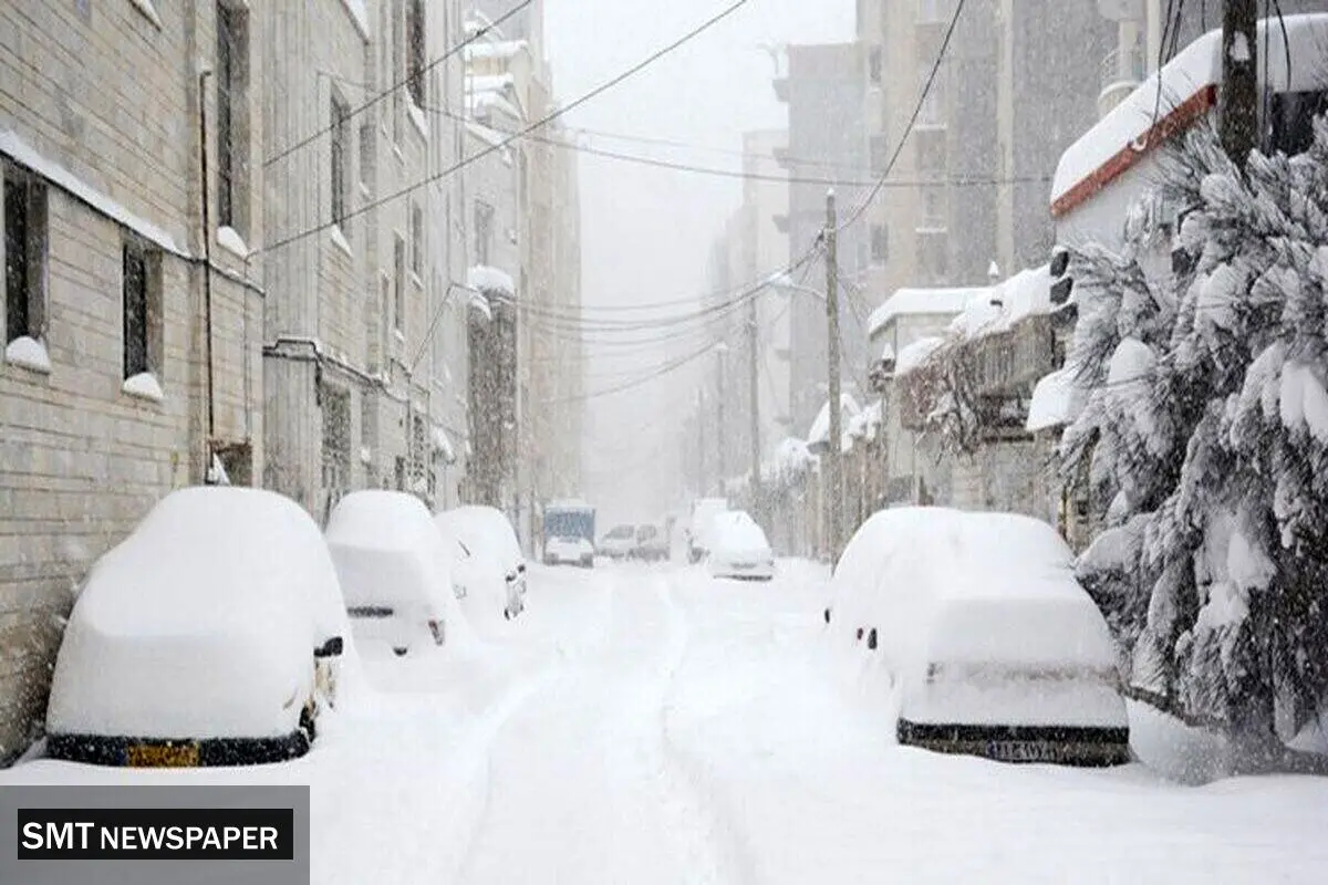 برف سنگین آذربایجان‌غربی را سفیدپوش کرد