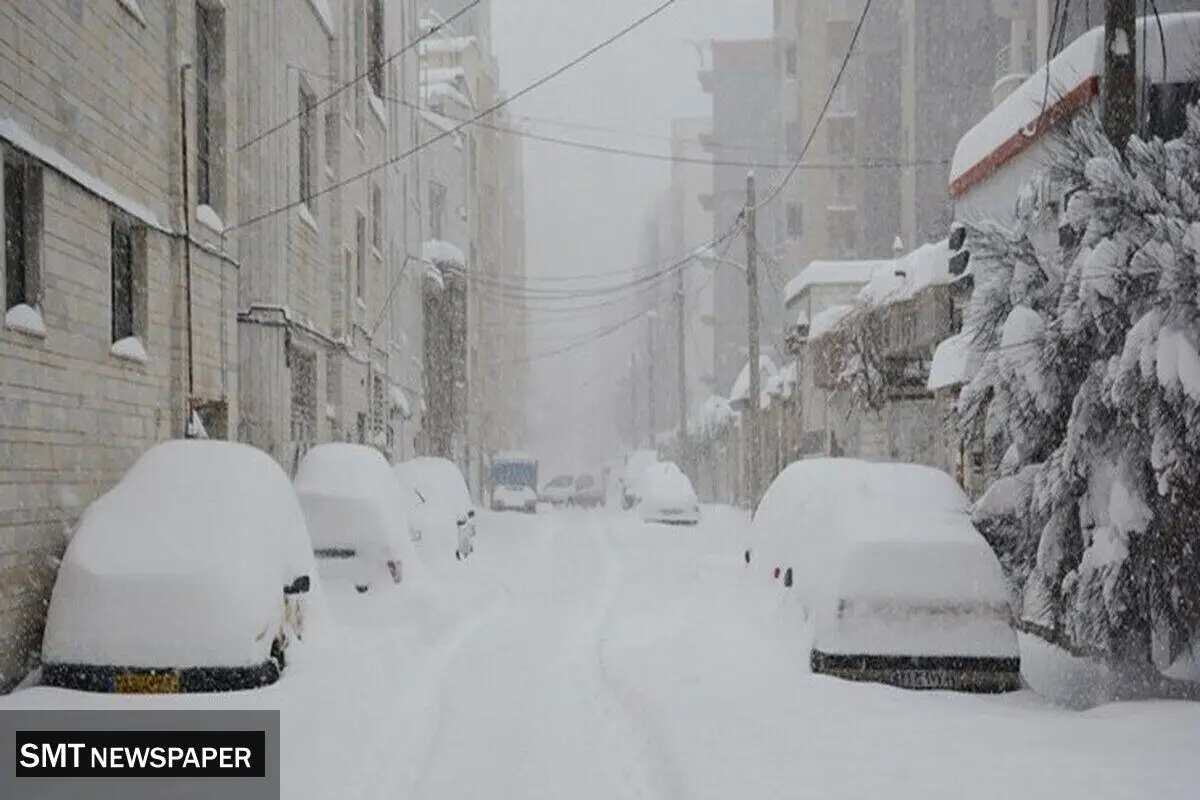 برف سنگین آذربایجان‌غربی را سفیدپوش کرد