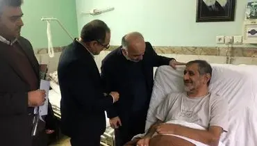 مدیرعامل بیمه دی به دیدار جانبازان مرکز امام علی (ع) ساری رفت