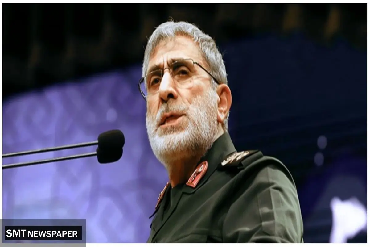  سردار قاآنی در دفتر حماس در تهران حضور یافت. 