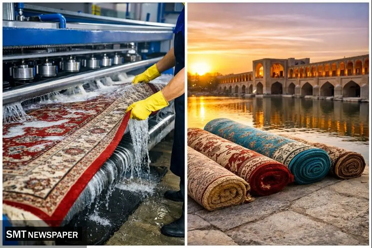 بهترین قالیشویی در اصفهان برای نوروز 1405 | راهنمای انتخاب مطمئن و حرفه‌ای