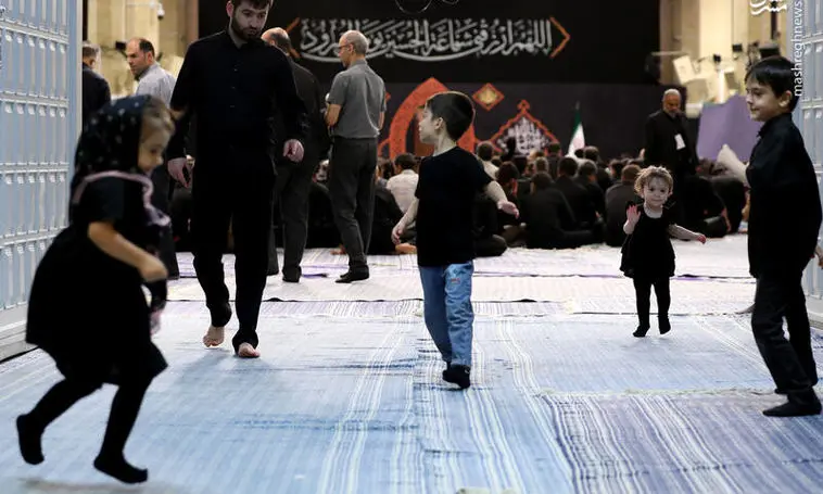 نخستین شب سوگواری حسینی در بیت رهبری برگزار شد + عکس