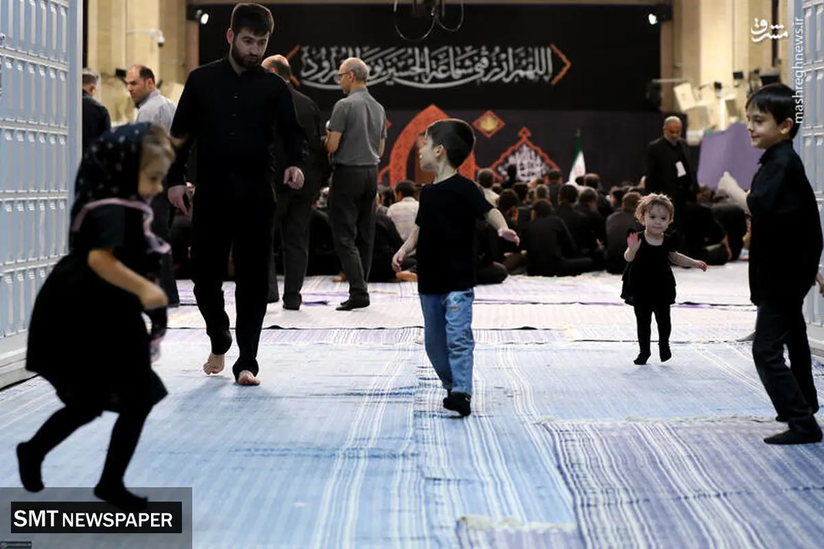 نخستین شب سوگواری حسینی در بیت رهبری برگزار شد + عکس