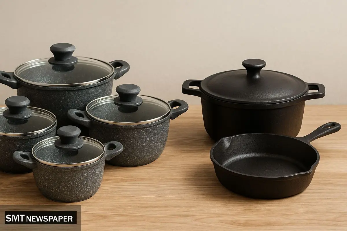 سرویس قابلمه گرانیتی بهتره یا چدن؟