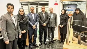 بازدید سرپرست مدیریت عامل بانک سرمایه از شعبه صندوق ذخیره فرهنگیان
