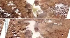 دریاچه ارومیه به خشکی کامل رسید