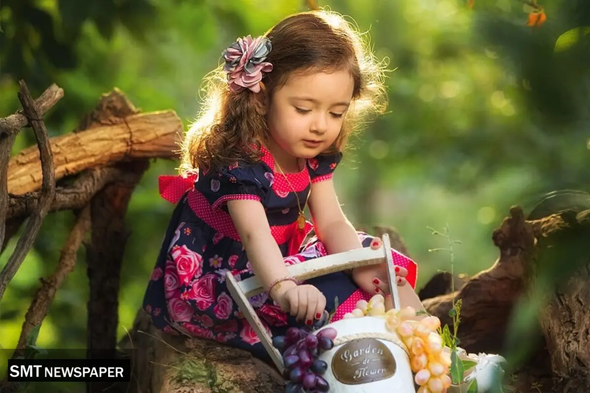 ۱۰ پیشنهاد برای عکاسی از کودک و نوزاد در فضای باز و باغ