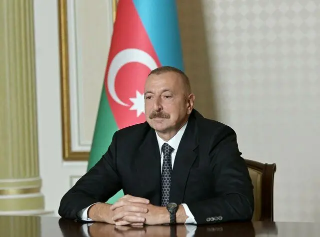 علی‌اف پایان زمان ساخت کریدور زنگزور را اعلام شد