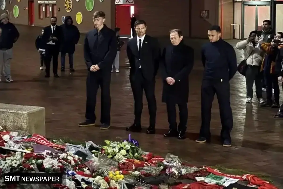 ادای احترام رئال مادرید به دیوگو ژوتا در آنفیلد