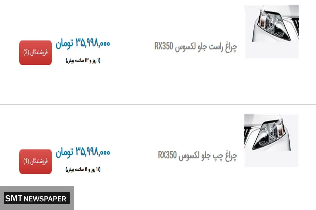 آینه بغل این خودرو هم‌قیمت پراید!