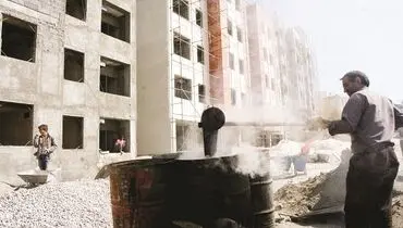 دست رد کارگران بر سینه ساخت‌وساز